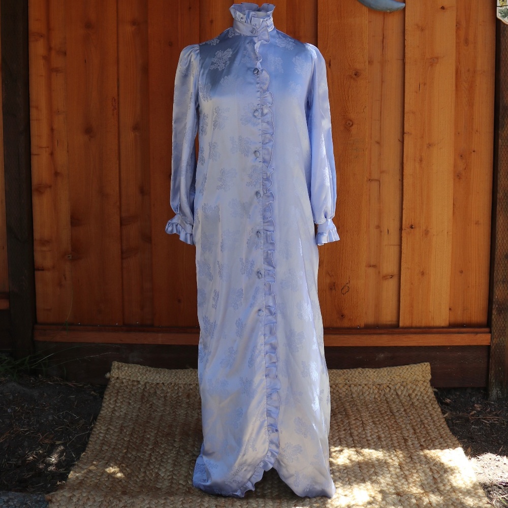 COPY - Vintage Christian Dior Button Down Lounge Wear Robe